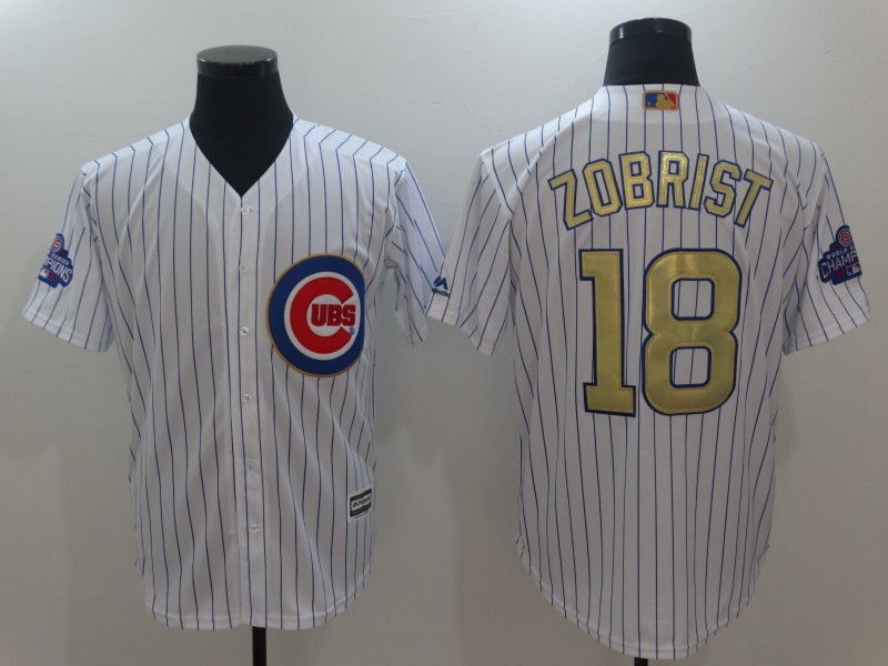 CUBS White 2017 Gold Program Jerseys-042